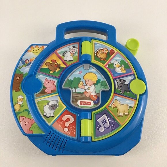 Fisher-Price Other - Fisher Price World Of Animals See N Say Talking Toy 2015 Barnyard Sounds Learn